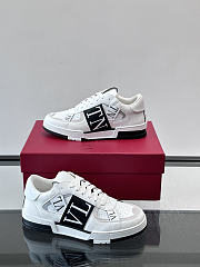 Okify Valentino White And Black Men Sneakers - 6