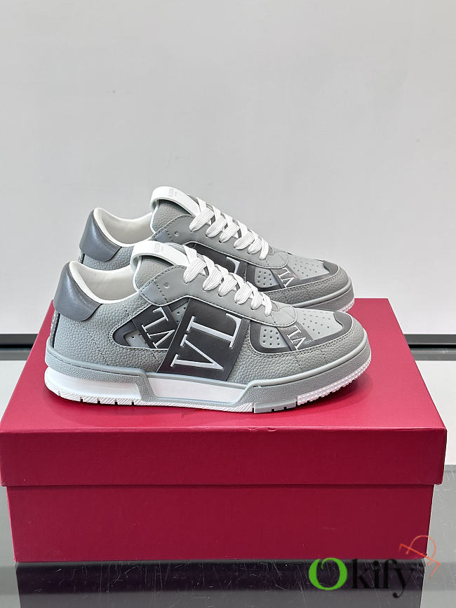 Okify Valentino Gray Men Sneakers - 1