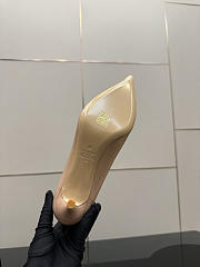Okify Valentino Nude Leather High Heels 6.5cm - 6