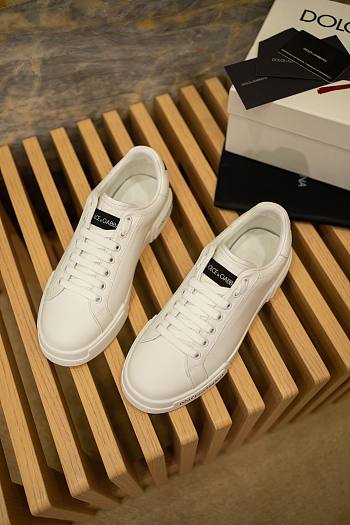 Okify Dolce & Gabbana Portofino White Men Sneakers
