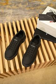 Okify Dolce & Gabbana Portofino Black Men Sneakers - 1