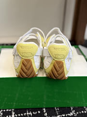 Okify Bottega Veneta Yellow Mary Jane Sneakers  - 5