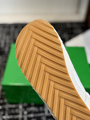 Okify Bottega Veneta Beige Mary Jane Sneakers  - 4