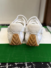 Okify Bottega Veneta Beige Mary Jane Sneakers  - 6