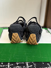Okify Bottega Veneta Black Mary Jane Sneakers  - 6