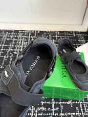 Okify Bottega Veneta Black Mary Jane Sneakers  - 3