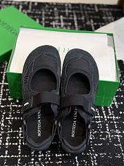 Okify Bottega Veneta Black Mary Jane Sneakers  - 2
