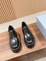 Okify Prada Derby Black Women Shoes - 1