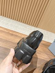 Okify Prada Derby Black Women Shoes - 2