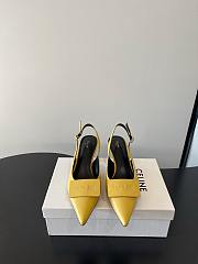 Okify Celine Yellow High Heels - 1