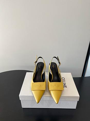 Okify Celine Yellow High Heels