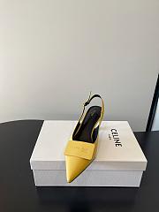 Okify Celine Yellow High Heels - 6