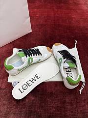 Okify Loewe Ballet Runner Green Sneakers - 4