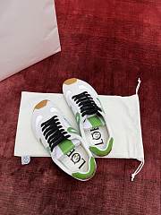 Okify Loewe Ballet Runner Green Sneakers - 2