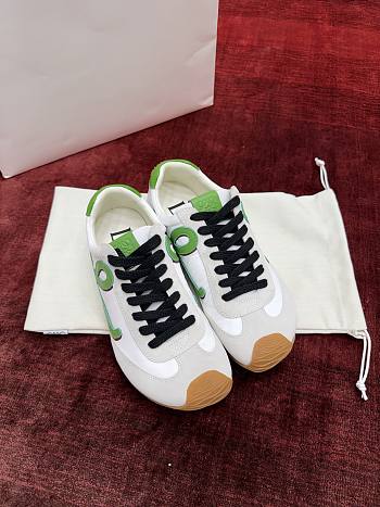 Okify Loewe Ballet Runner Green Sneakers