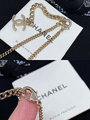 Okify CC Blue Flower Long Necklace - 5