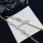 Okify CC Blue Flower Long Necklace - 2