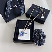 Okify CC Blue Flower Necklace 2 - 1
