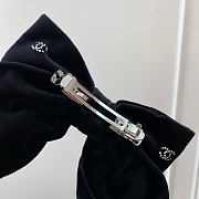 Okify CC Black Bow Hair Clip  - 5
