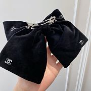 Okify CC Black Bow Hair Clip  - 4