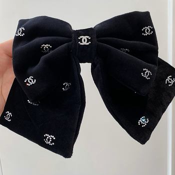 Okify CC Black Bow Hair Clip 