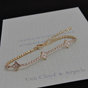 Okify Louis Vuitton Light Gold Bracelet With Diamond - 5