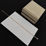 Okify Louis Vuitton Light Gold Bracelet With Diamond - 2