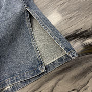 Okify Ami Knitted Heart Denim Jacket S-XL - 2