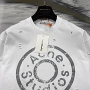 Okify Acne Studios White T-shirt Unisex S-XL - 2