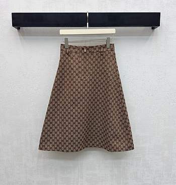 Okify Gucci High-waisted Midi Skirt SML