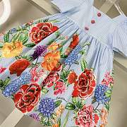 Okify Dolce & Gabbana Flowers Kid Dress 90-160 - 2