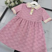 Okify Gucci Pink Kid Dress 100-150 - 3