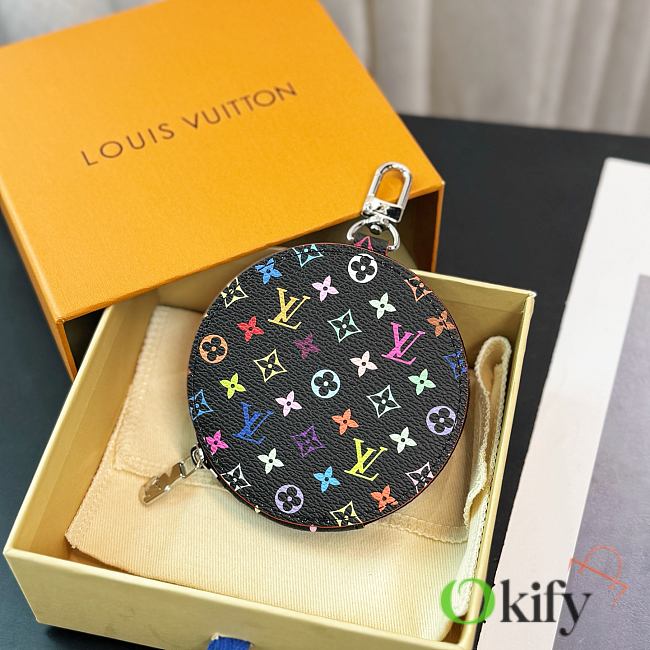 Okify Louis Vuitton Round Coin Purse Charm 2 - 1