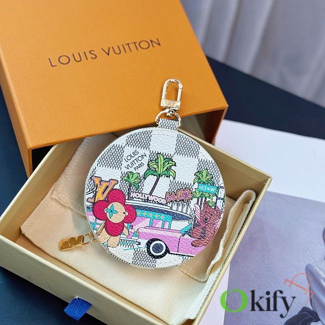 Okify Louis Vuitton Round Coin Purse Charm 3 - 1