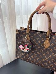 Okify Louis Vuitton Round Coin Purse Charm 7 - 4