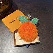 Okify Louis Vuitton Tangerine Coin Purse Charm  - 1