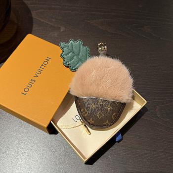 Okify Louis Vuitton Chestnut Coin Purse Charm 
