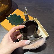 Okify Louis Vuitton Chestnut Coin Purse Charm  - 6