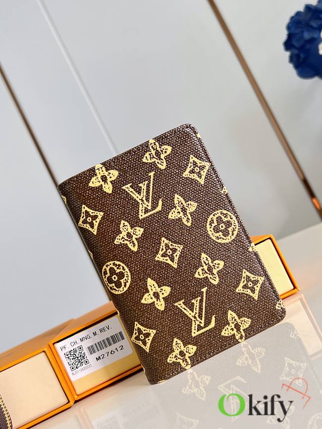 Okify Louis Vuitton Passport Cover M27612 14x10x2.5cm - 1