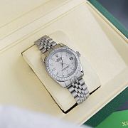 Okify Rolex Datejust 31mm Silver Watch With Diamond 27972 - 2