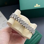 Okify Rolex Datejust 31mm Silver Watch Green Dial With Diamond 27973 - 4