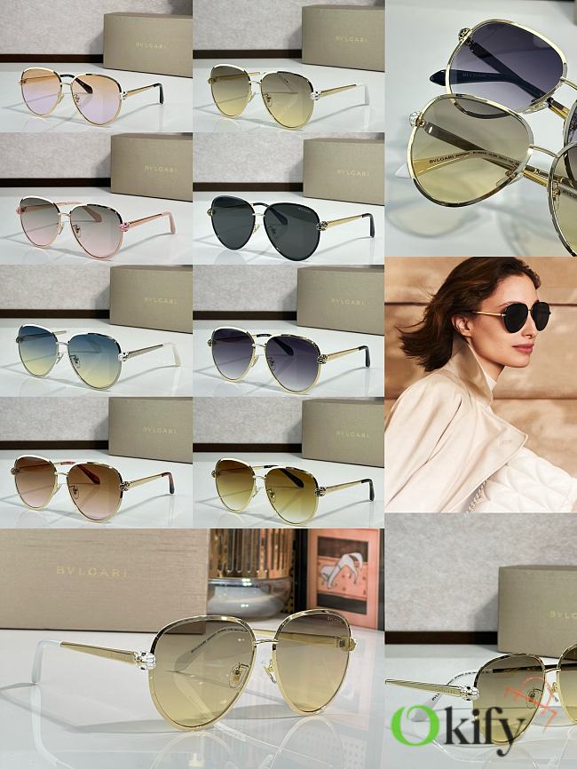 Okify Bvlgari BV40043 Sunglasses - 1
