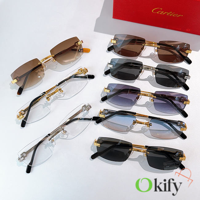 Okify Cartier CT0578O Sunglasses - 1