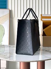 Okify Louis Vuitton OnTheGo GM Bag Black M44925 41x34x19cm - 6