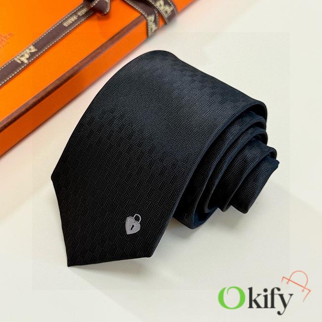 Okify Hermes Black Tie 28001 - 1