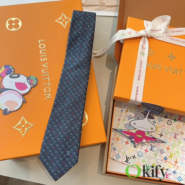 Okify Louis Vuitton Black Tie 28004 - 1