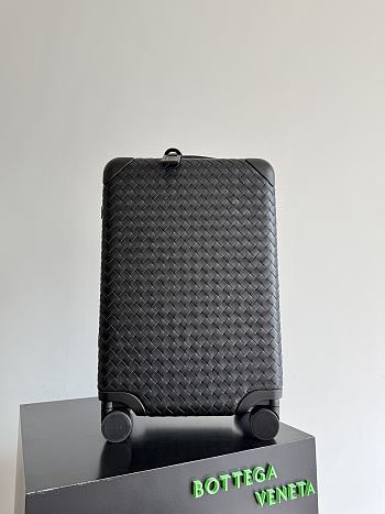 Okify Bottega Veneta Odyssey Black Carry-on Suitcase 55x35x21cm