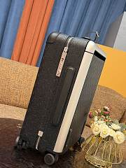 Okify Louis Vuitton Black Embossed Carry-on Suitcase M20439 50x36x18cm - 6