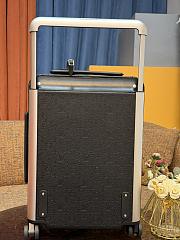 Okify Louis Vuitton Black Embossed Carry-on Suitcase M20439 50x36x18cm - 3