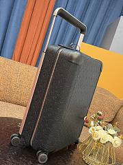Okify Louis Vuitton Black Embossed Carry-on Suitcase M20439 50x36x18cm - 2